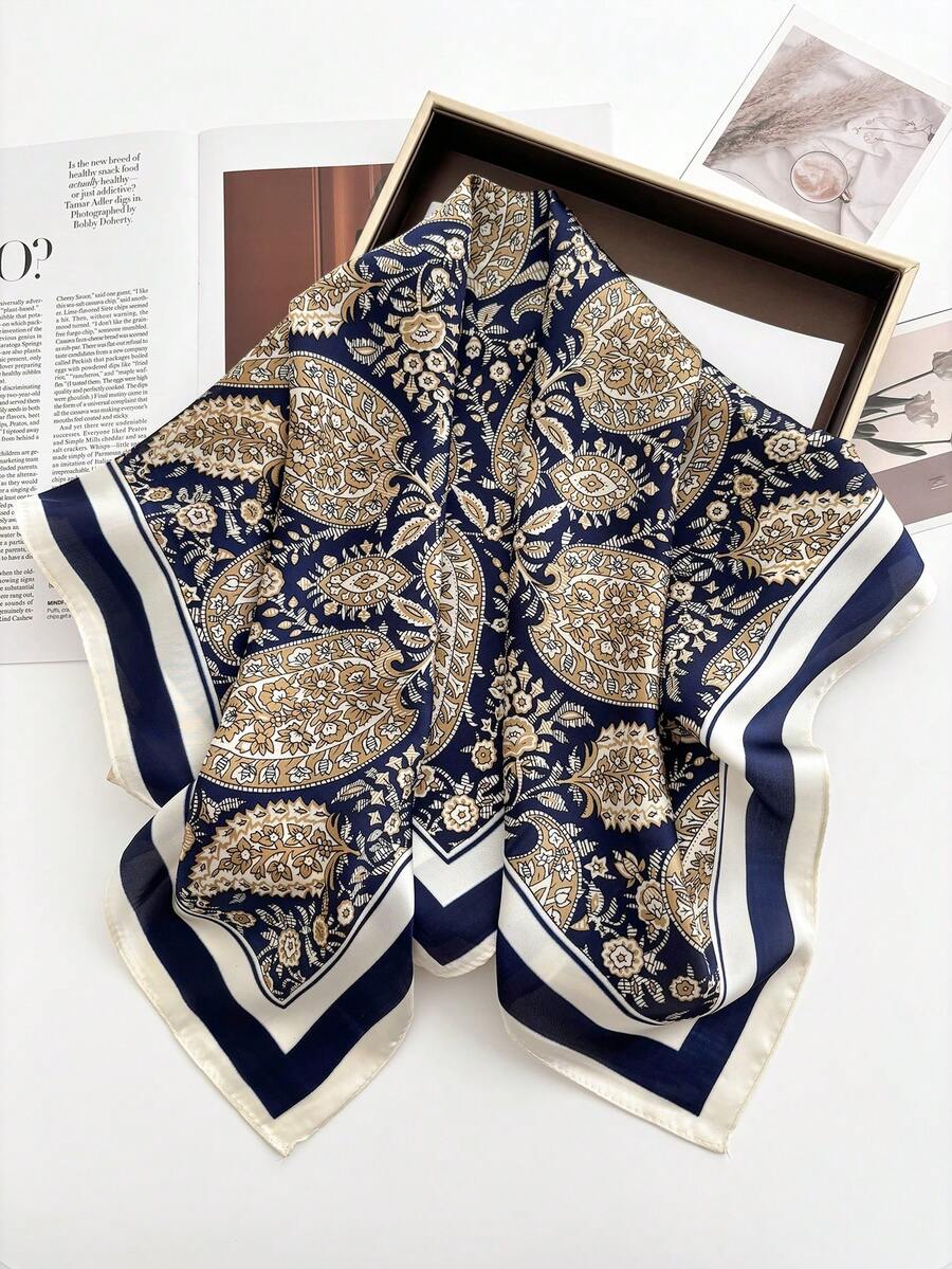 Foulard Carré Satiné