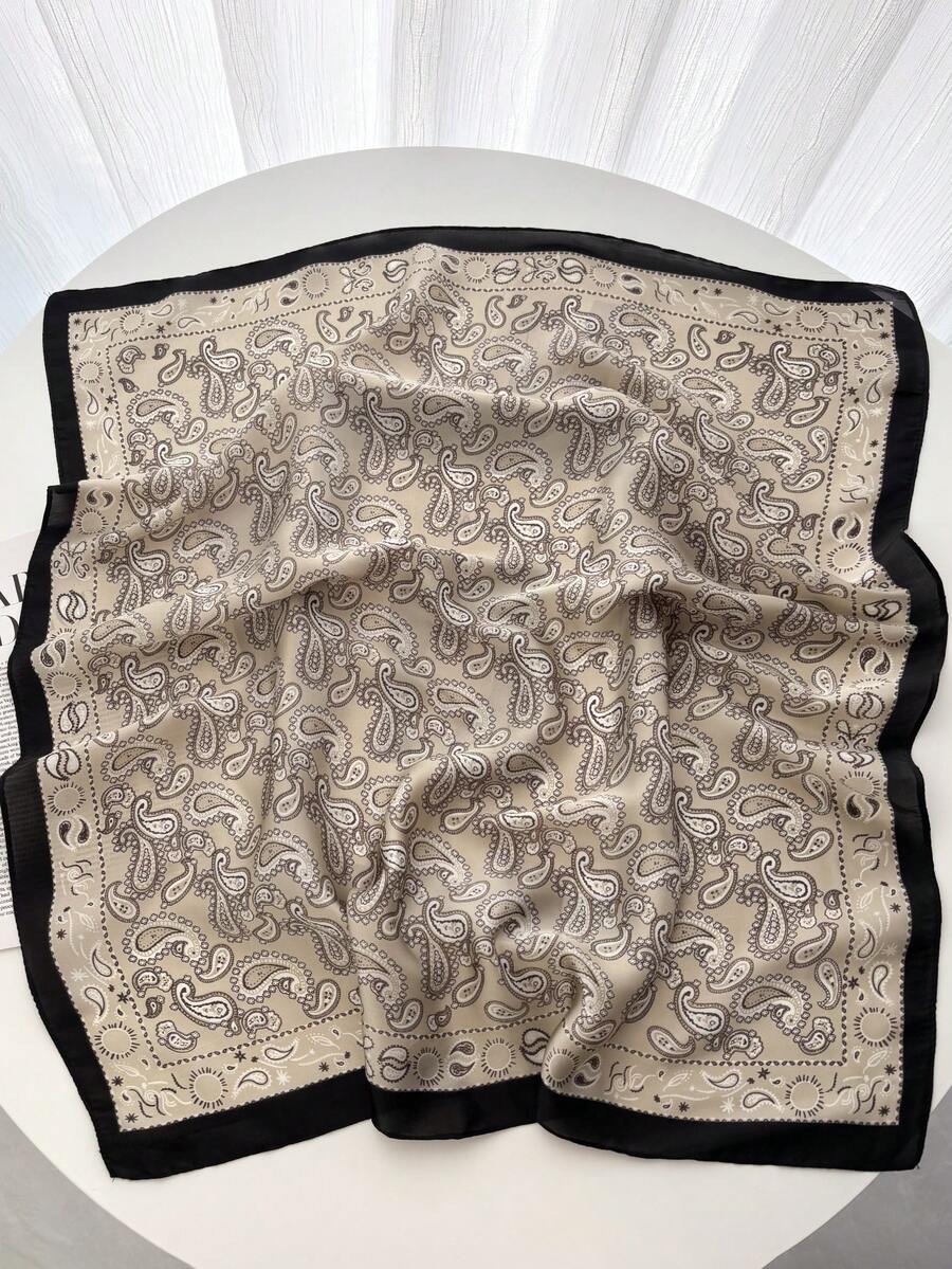 Foulard Carré Paisley