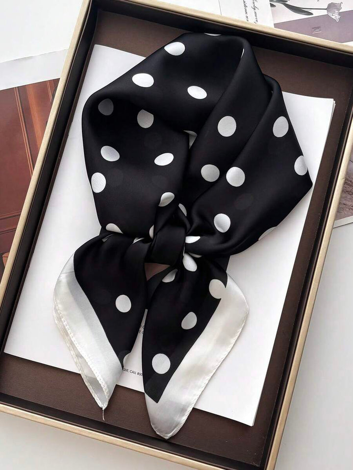 Foulard Carré Pois